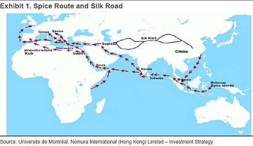 zijde-en kruidenroute
