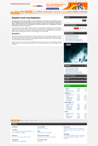 Nieuwe layout: Sitepagina Nieuwe layout: Sitepagina (zoals "Over Ons")