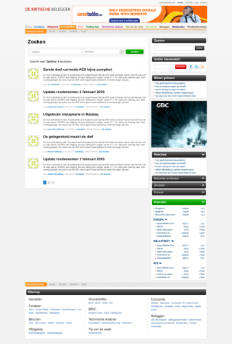 Nieuwe layout: Zoekresultaten Nieuwe layout: Zoekresultaten