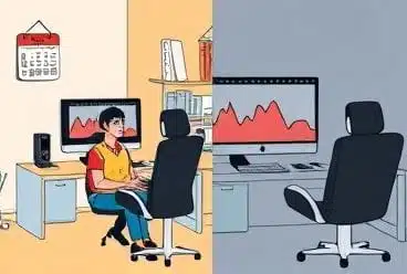 Illustratie van achterafvooroordeel: persoon kijkt in achteruitkijkspiegel en zegt 'Ik wist het al'