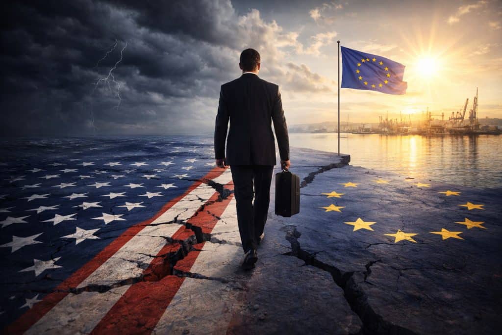 Belegger vlucht uit Amerika